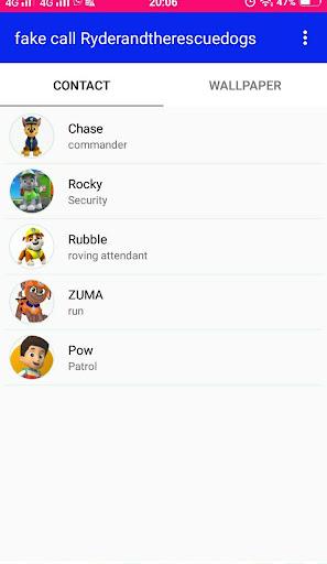 Video call Ryder and rescue - عکس برنامه موبایلی اندروید