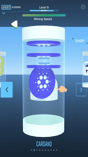 Crypto Miner Simulator - Gameplay image of android game