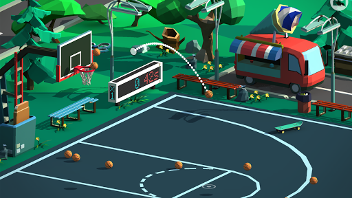 Basketball Online - Gameplay image of android game