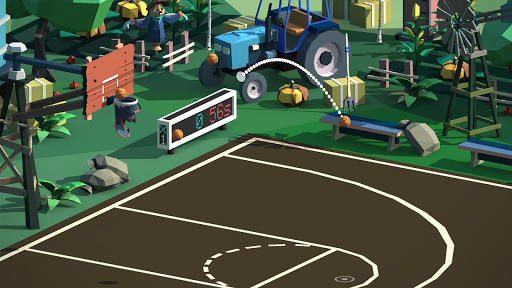 Basketball Online - Gameplay image of android game