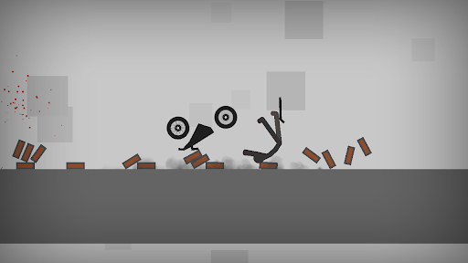 Stickman Dismounting - Gameplay image of android game