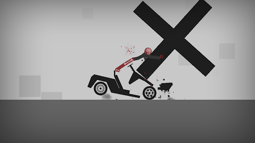 Stickman Dismounting - Gameplay image of android game