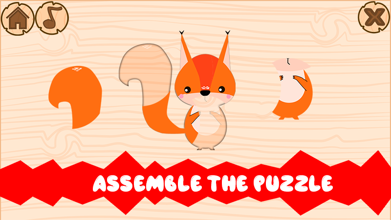 Puzzle Kids - Gameplay image of android game