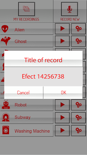 Voice Changer With Effects - عکس برنامه موبایلی اندروید