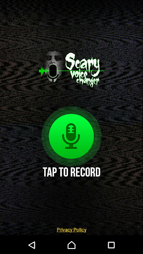 Scary Voice Changer & Recorder - Image screenshot of android app