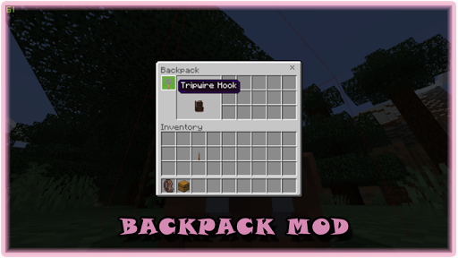 Backpack Mod for Minecraft - عکس برنامه موبایلی اندروید