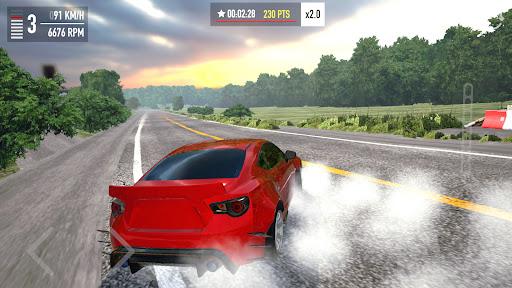 The Touge - Gameplay image of android game