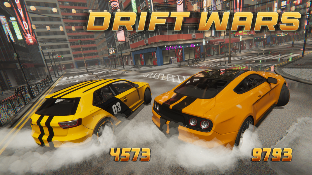 Online Drift Arena - Gameplay image of android game