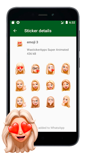Emojis Memes 3D WASticker - Image screenshot of android app