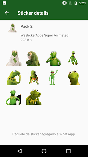 Kermit Memes WASticker - عکس برنامه موبایلی اندروید