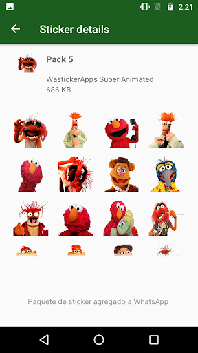 Kermit Memes WASticker - Image screenshot of android app