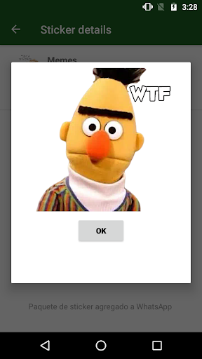 WAstickerApps TheMuppetstickers Memes - Image screenshot of android app