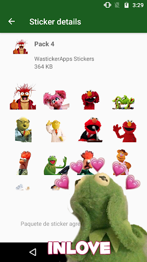WAstickerApps TheMuppetstickers Memes - عکس برنامه موبایلی اندروید