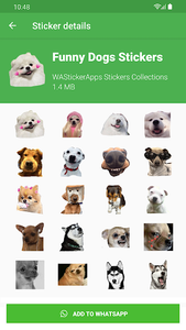 Dog Sticker for iOS & Android