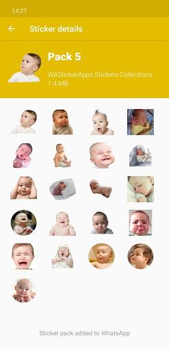Baby Memes Stickers WASticker - Image screenshot of android app