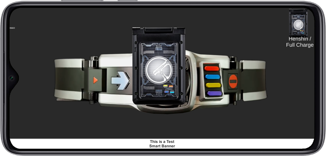 DX Henshin Belt Sim for Den-O - Gameplay image of android game