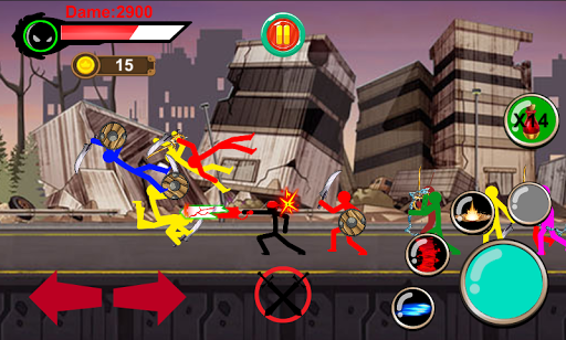 Stickman Slayer - Gameplay image of android game