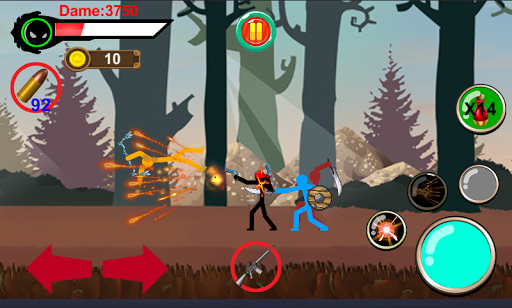 Stickman Slayer - Gameplay image of android game