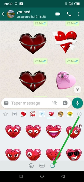 WASticker - Love Stickers - Image screenshot of android app