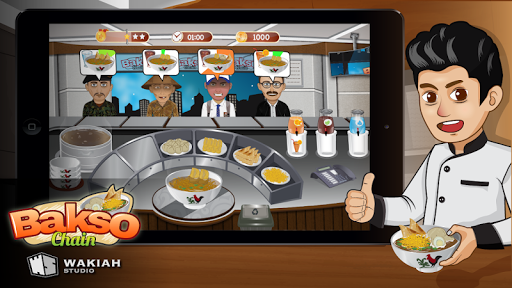 Bakso Chain: Meatballs - Gameplay image of android game