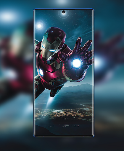 Note 10 Punch Hole Wallpaper - Image screenshot of android app