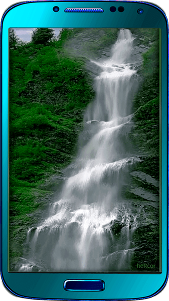 Beautiful waterfalls wallpapers - Image screenshot of android app