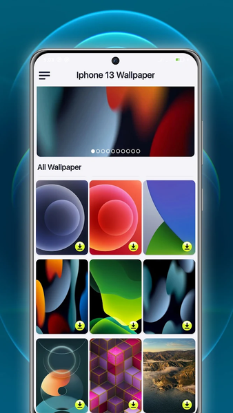 Wallpapers phone 13 & OS 15 - Image screenshot of android app