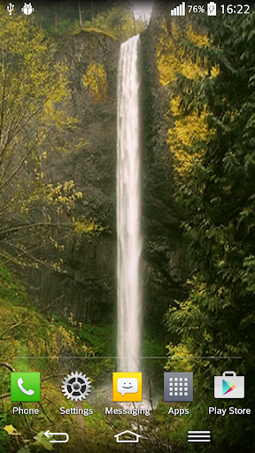 Waterfall Live Wallpaper With - عکس برنامه موبایلی اندروید
