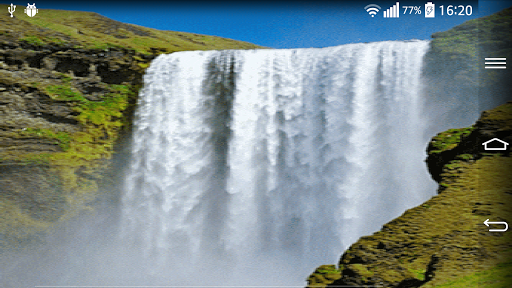 Waterfall Live Wallpaper With - عکس برنامه موبایلی اندروید