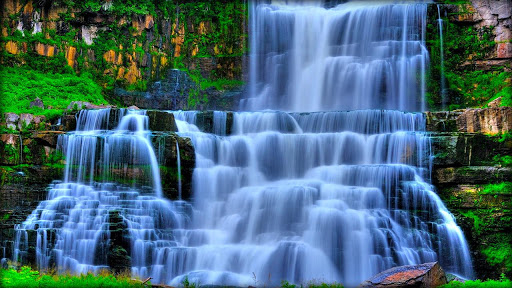 wallpaper of waterfalls