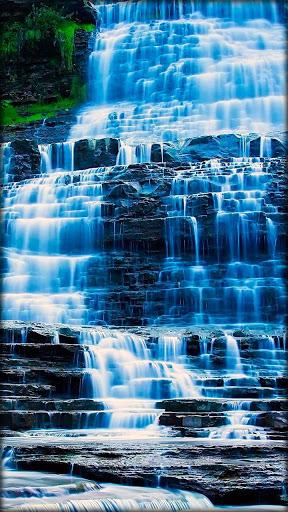 Waterfall Live Wallpaper - Image screenshot of android app