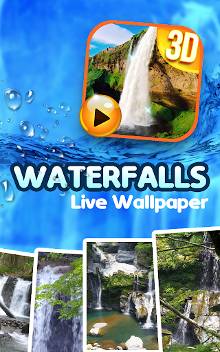 Water Fall 3D Moving Waterfall HD wallpaper  Pxfuel