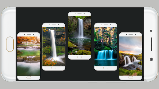 Waterfall Wallpaper HD - Image screenshot of android app