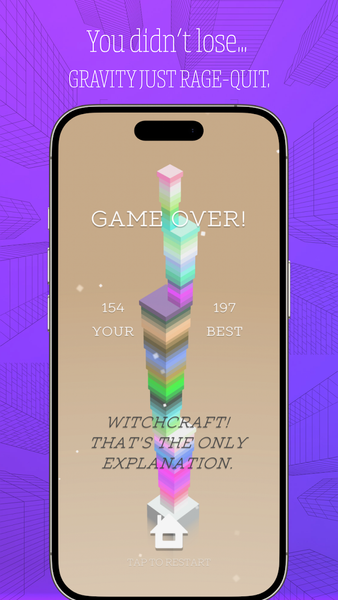 Blox: Stacking Game - Gameplay image of android game