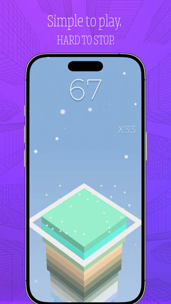 Blox: Stacking Game - Gameplay image of android game