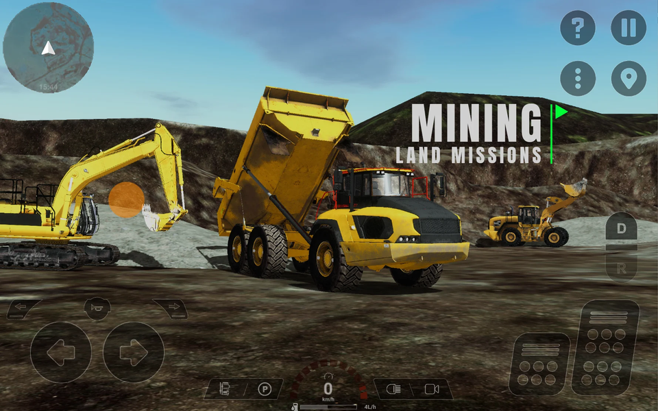 Heavy Machines & Construction - Gameplay image of android game