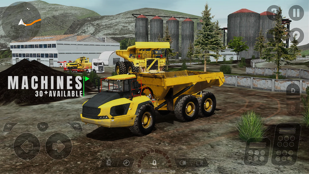Heavy Machines & Construction - Gameplay image of android game