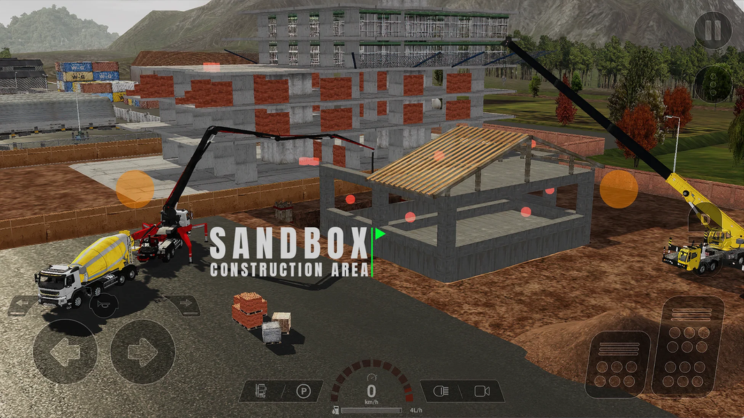 Heavy Machines & Construction - Gameplay image of android game