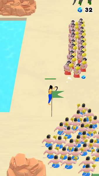 Indian Rani in Danger - Gameplay image of android game