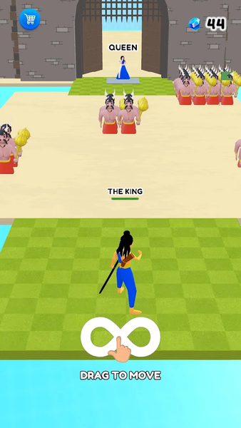 Indian Rani in Danger - Gameplay image of android game