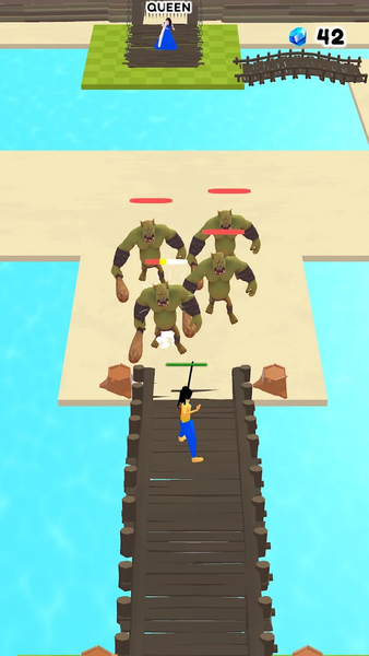 Indian Rani in Danger - Gameplay image of android game