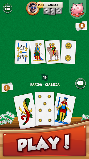 Scopa - Italian Card Game - Gameplay image of android game