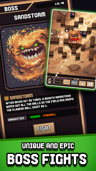 Bricks Breaker RPG - عکس بازی موبایلی اندروید