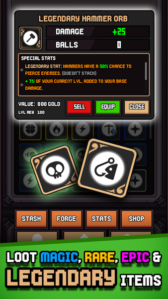 Bricks Breaker RPG - عکس بازی موبایلی اندروید