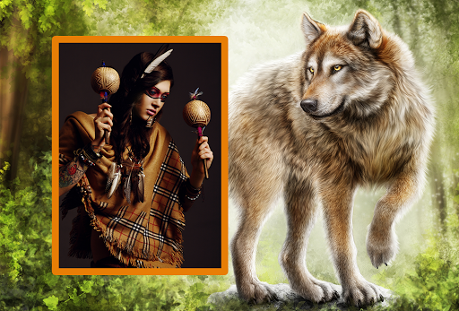 Wild Animal Photo Frames - عکس برنامه موبایلی اندروید