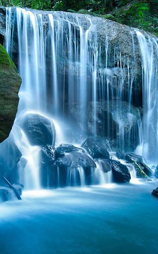 Wild Waterfalls Live Wallpaper - عکس برنامه موبایلی اندروید