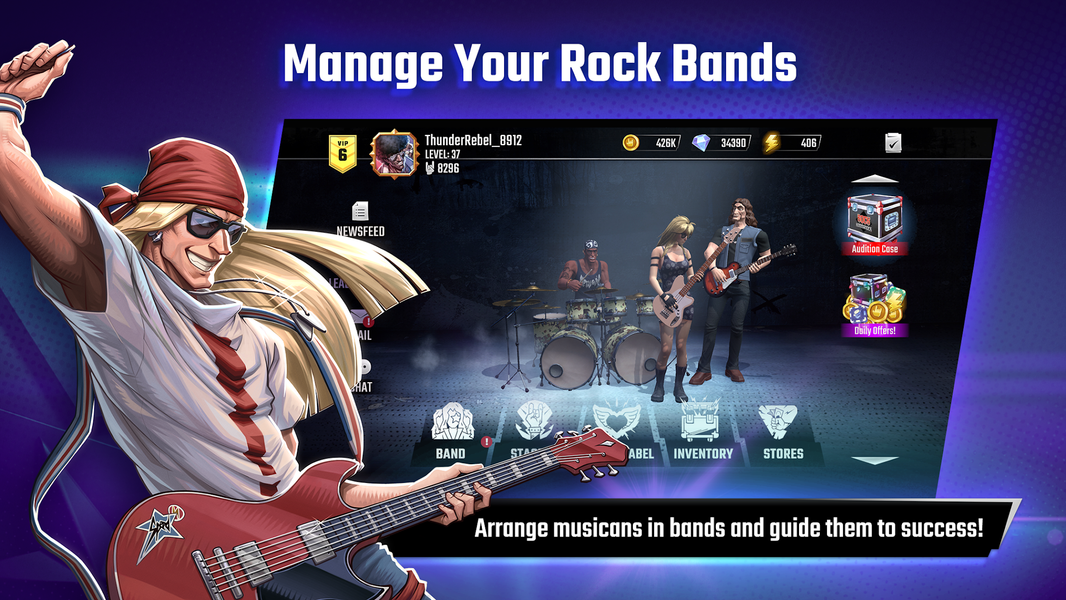Rock Kommander - عکس بازی موبایلی اندروید