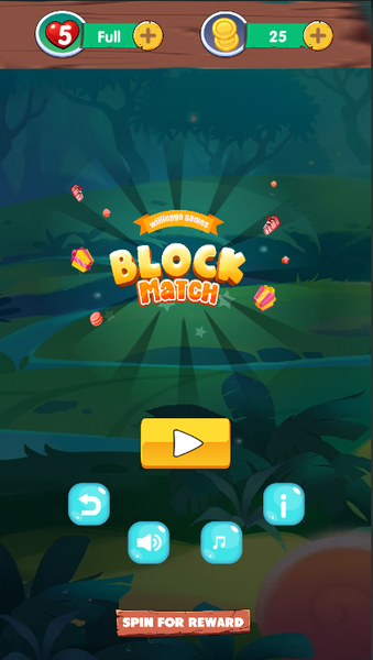 BlockMatch3 - Gameplay image of android game