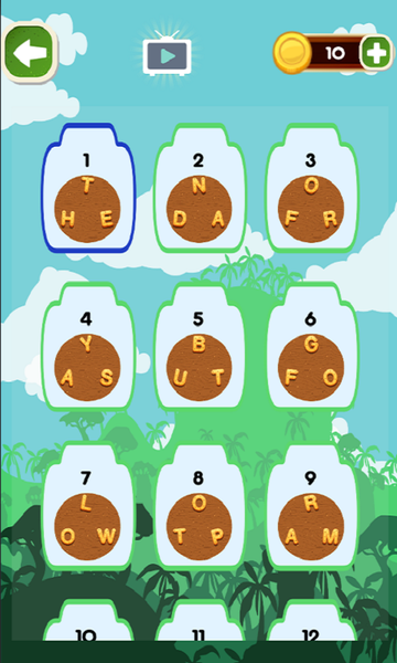 Word Puzzle - Gameplay image of android game