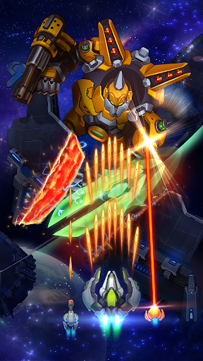 WindWings: Space Shooter - Gameplay image of android game